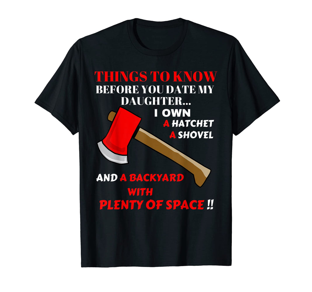 Funny Protective Parent Father Dad Mother T-Shirt - Graphic Print Unisex - T-Shirt, Sweatshirt, Hoodie