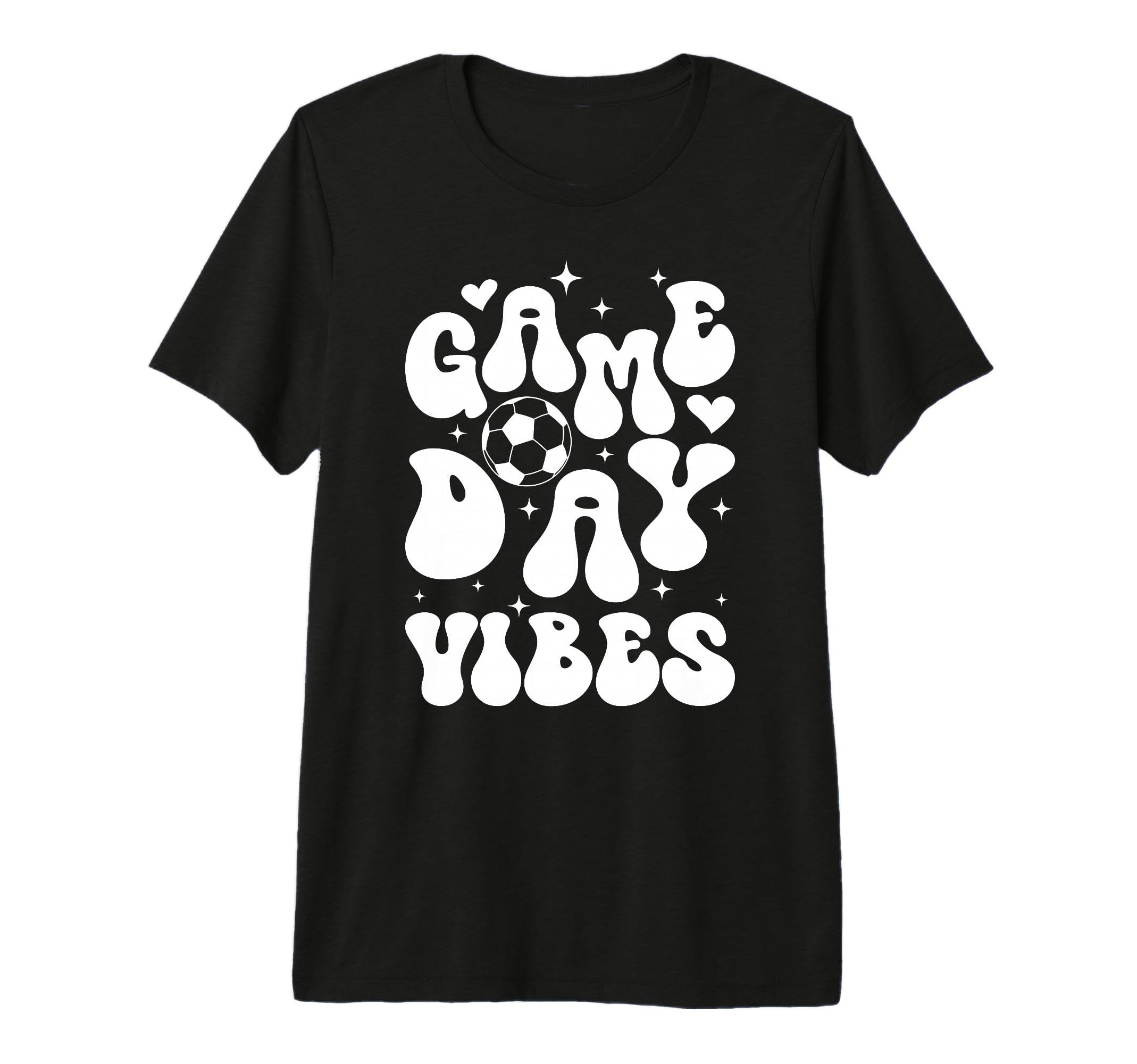 Groovy Soccer Game Day Vibes Game Day T-Shirt - Novelty Apparel Unisex - T-Shirt, Sweatshirt, Hoodie
