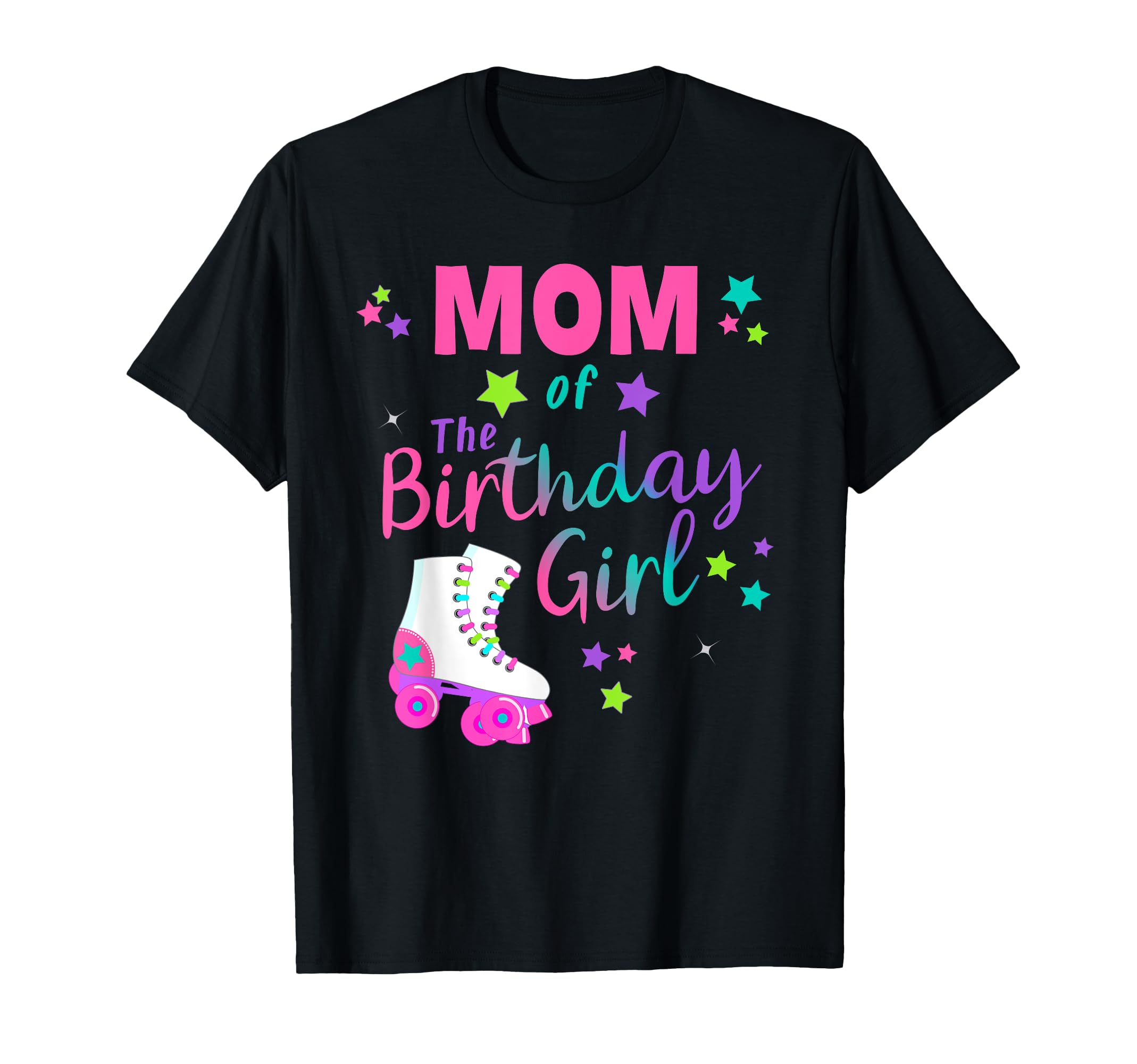 Roller Skate Birthday Mom Matching T-Shirt - Custom Art Print Men Women - T-Shirt, Sweatshirt, Hoodie