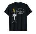 Funny Wordplay Office Sarcastic Stickman T-Shirt - Minimalist Print Unisex - T-Shirt, Sweatshirt, Hoodie