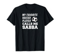 My Favorite Soccer Player Calls Me Sabba T-Shirt - Custom Art Print Unisex - T-Shirt, Sweatshirt, Hoodie