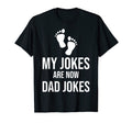 1St Dad First Fathers Day Dad My Jokes T-Shirt - Custom Art Print Unisex - T-Shirt, Sweatshirt, Hoodie