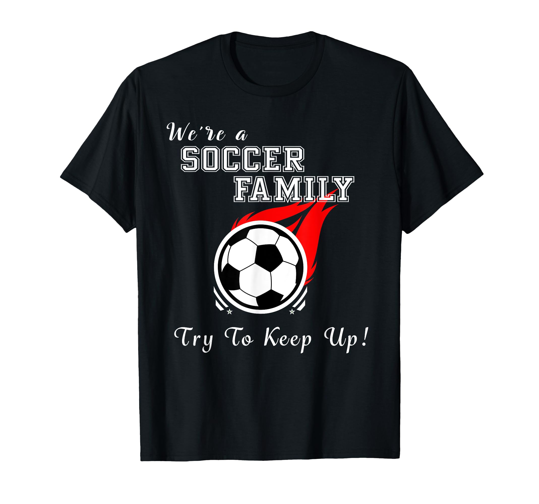 Sportsnstuff Family Soccer Black Small T-Shirt - Minimalist Print Unisex - T-Shirt, Sweatshirt, Hoodie