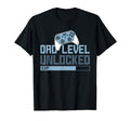 Dad Level Unlocked Video Game Fathers T-Shirt - Fun Novelty Design Unisex - T-Shirt, Sweatshirt, Hoodie