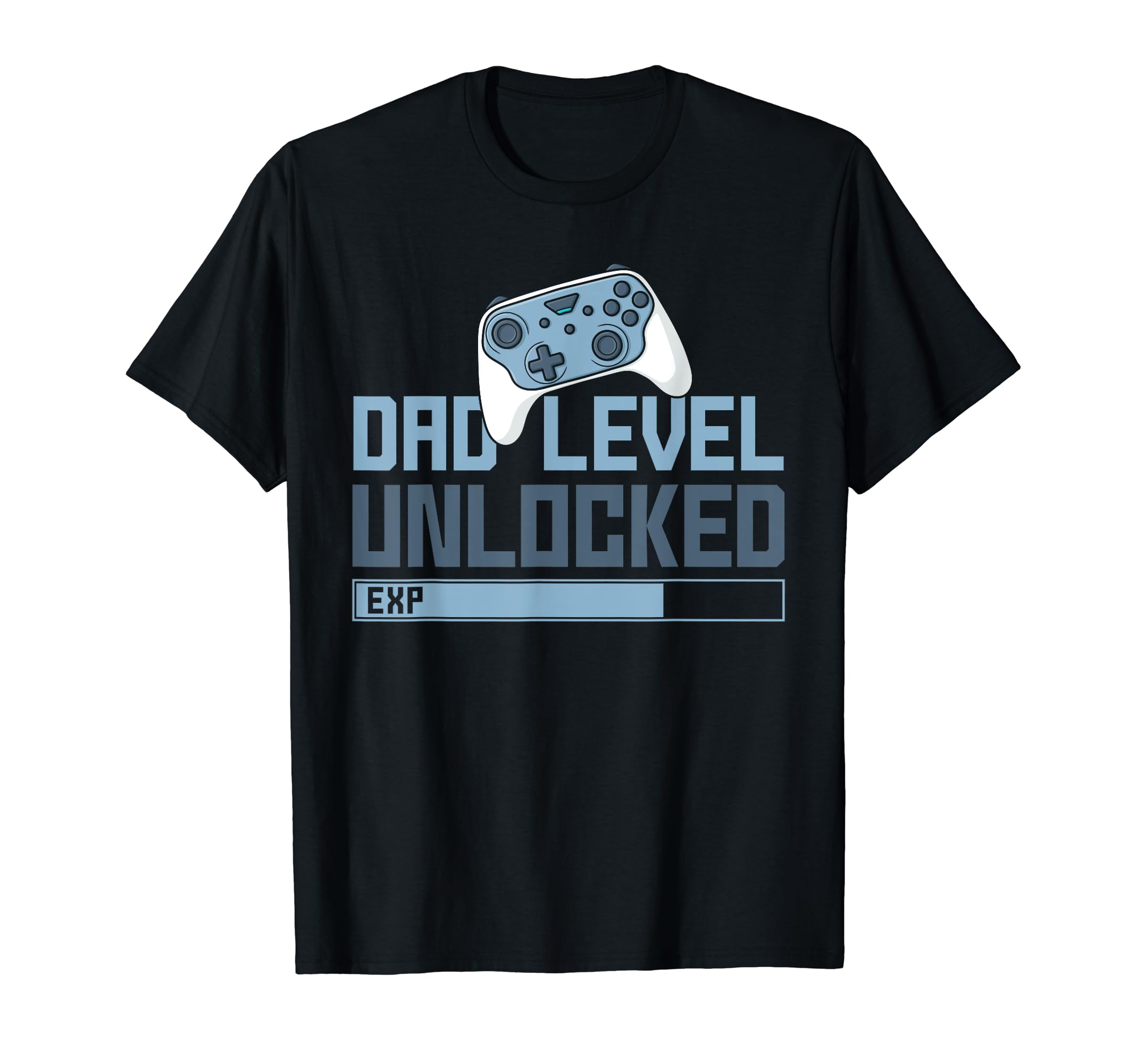 Dad Level Unlocked Video Game Fathers T-Shirt - Fun Novelty Design Unisex - T-Shirt, Sweatshirt, Hoodie