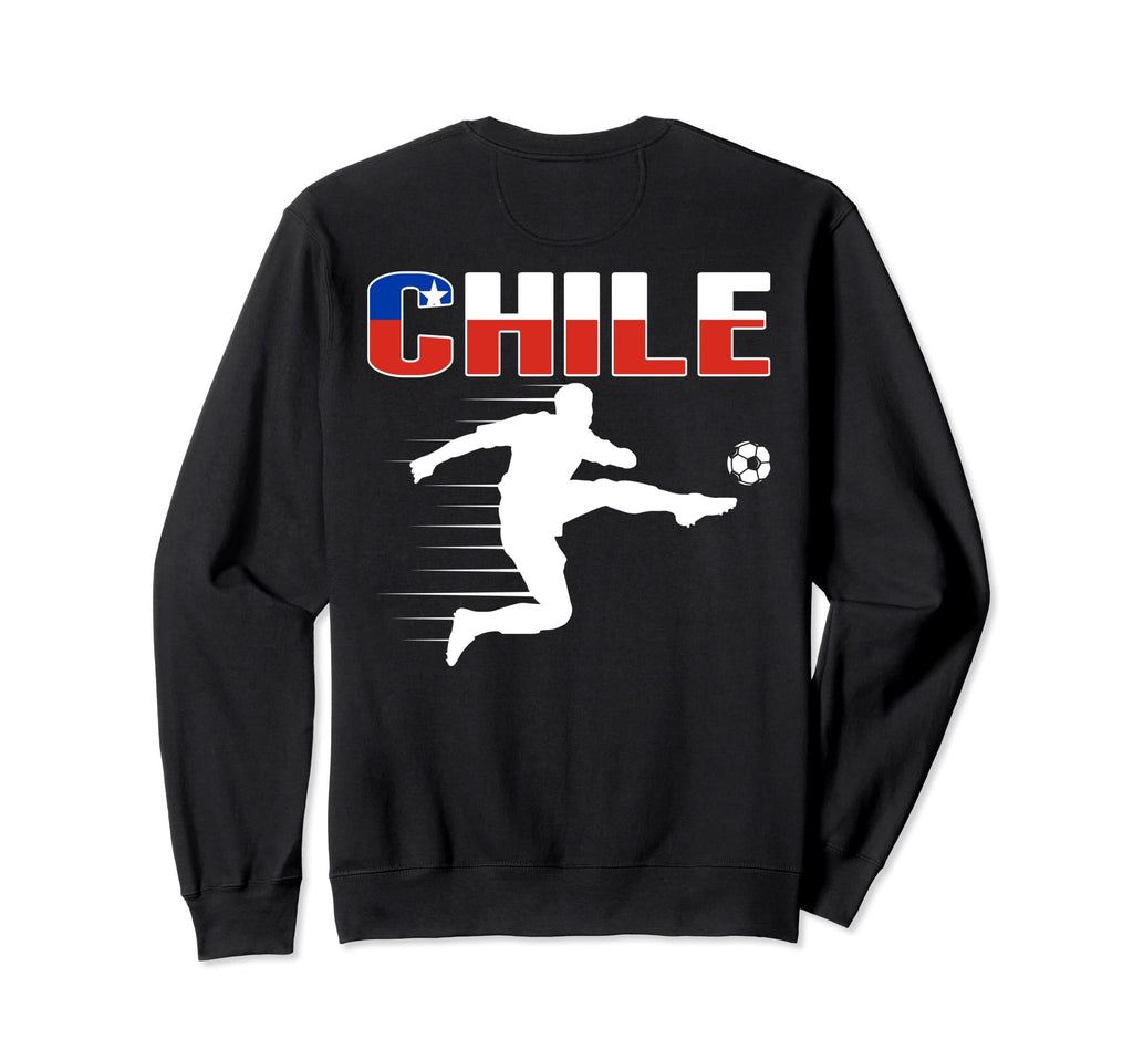 Chile Soccer Fans Jersey Proud Sweatshirt - Minimalist Print Unisex - T-Shirt, Sweatshirt, Hoodie