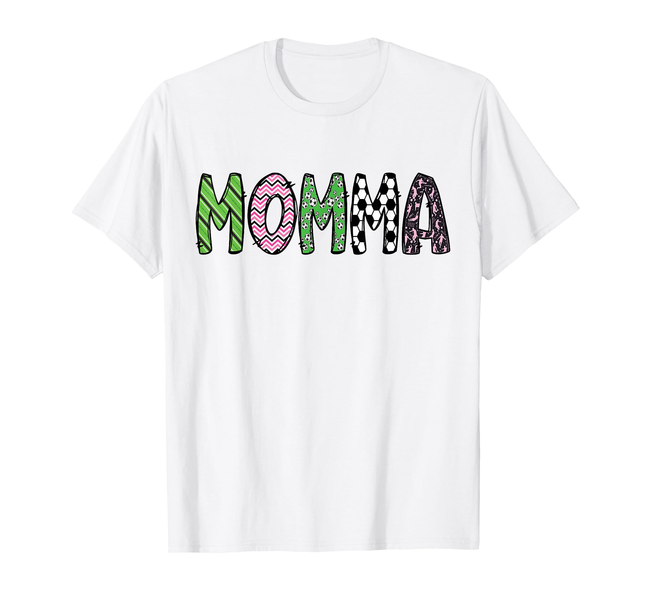Soccer Momma Funny Soccer Birthday T-Shirt - Custom Art Print Men Women - T-Shirt, Sweatshirt, Hoodie