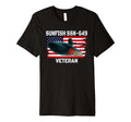 Submarine Uss Sunfish Ssn 649 T-Shirt - Fun Novelty Design for Adults - T-Shirt, Sweatshirt, Hoodie