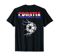 Croatia Soccer Fans Jersey Croatian Flag T-Shirt - Trendy Graphic Unisex - T-Shirt, Sweatshirt, Hoodie