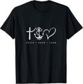 Collection Faith Hope Love Minimalist Design Anchor - Adult & Kids T-Shirts, Sweatshirts & Hoodies apparel design preview 1