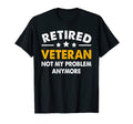 Retired Veteran 2023 Proud Us American T-Shirt - Fun Novelty Design Unisex - T-Shirt, Sweatshirt, Hoodie