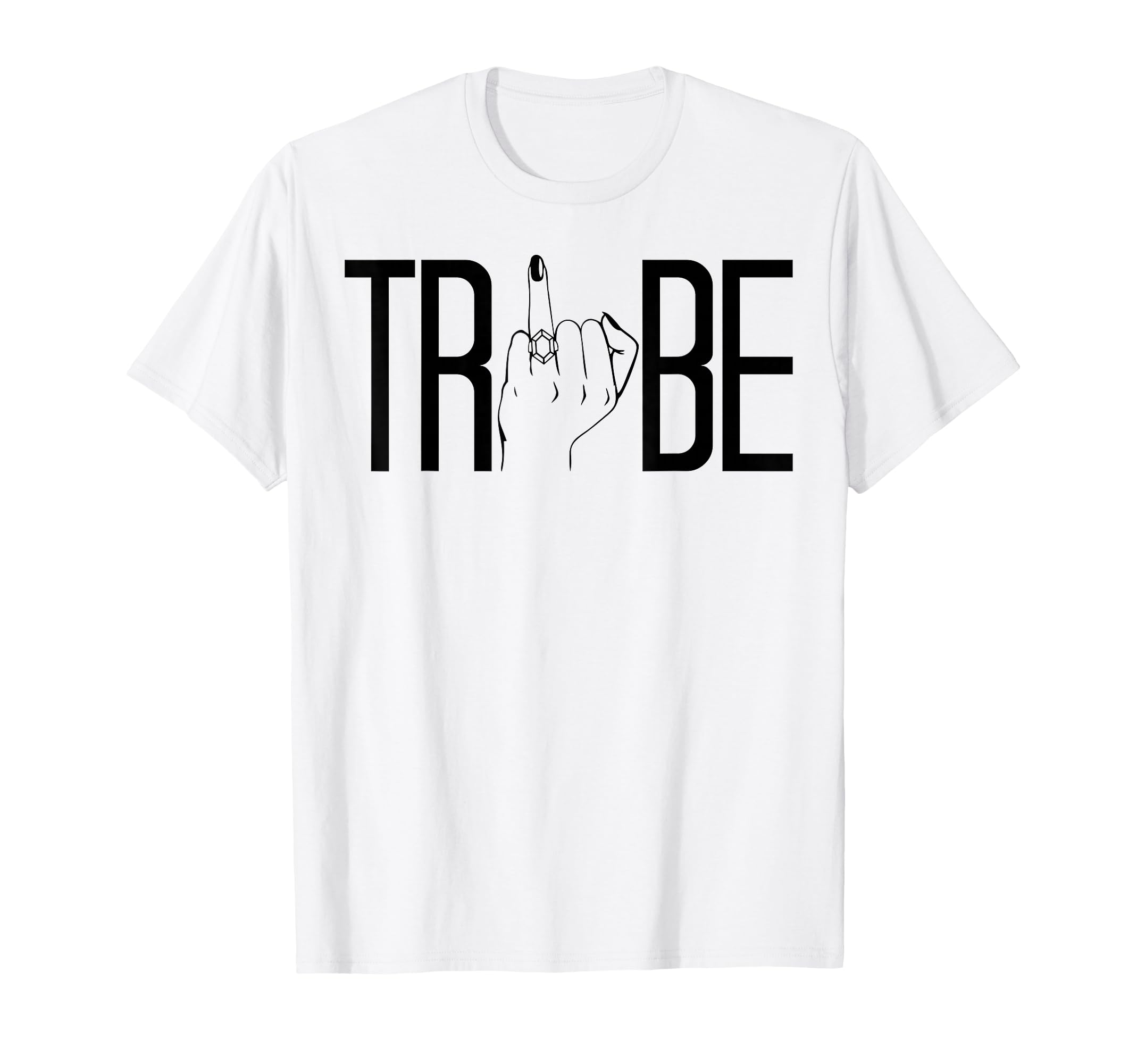 Tribe Ring Finger Wedding Bridal T-Shirt - Casual Everyday Wear Men Women - T-Shirt, Sweatshirt, Hoodie
