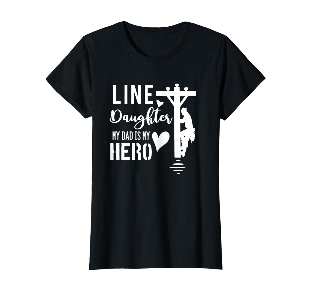 Line Daughter My Dad Is My Hero T-Shirt - Aesthetic Graphic Men Women - T-Shirt, Sweatshirt, Hoodie