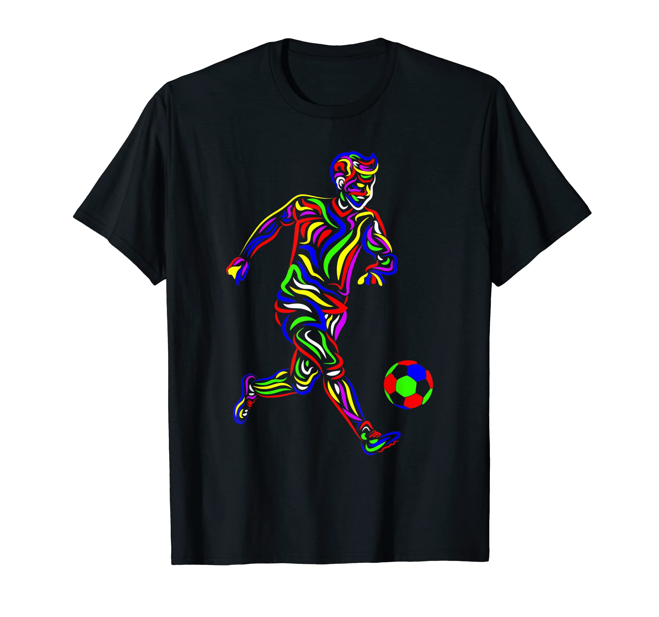 Soccer Player Football S T-Shirt - Minimalist Print Unisex - T-Shirt, Sweatshirt, Hoodie