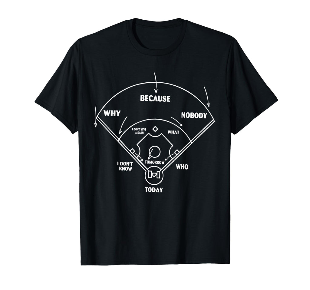 Whos First Baseball Abbott Funny T-Shirt - Aesthetic Graphic Men Women - T-Shirt, Sweatshirt, Hoodie