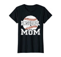 Womens Baseball Mothers Day Funny T-Shirt - Aesthetic Graphic for Adults - T-Shirt, Sweatshirt, Hoodie