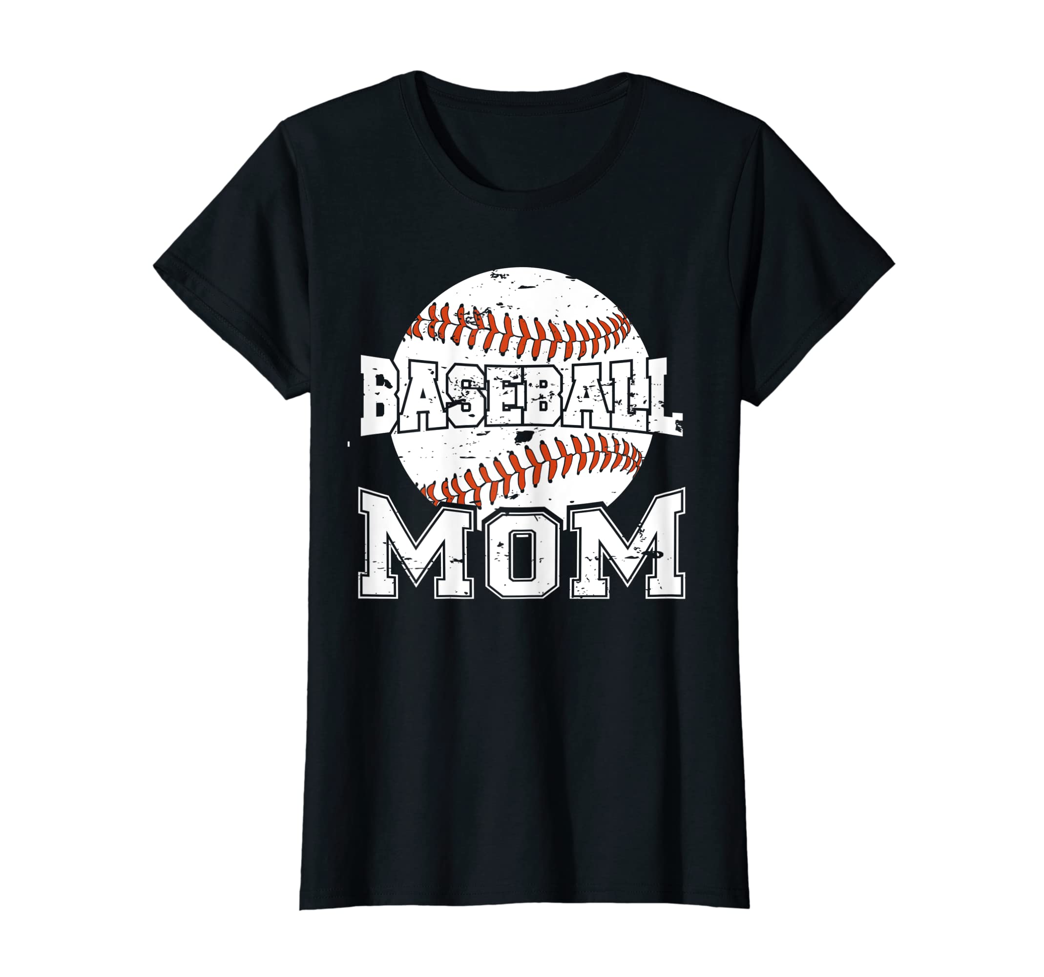 Womens Baseball Mothers Day Funny T-Shirt - Aesthetic Graphic for Adults - T-Shirt, Sweatshirt, Hoodie