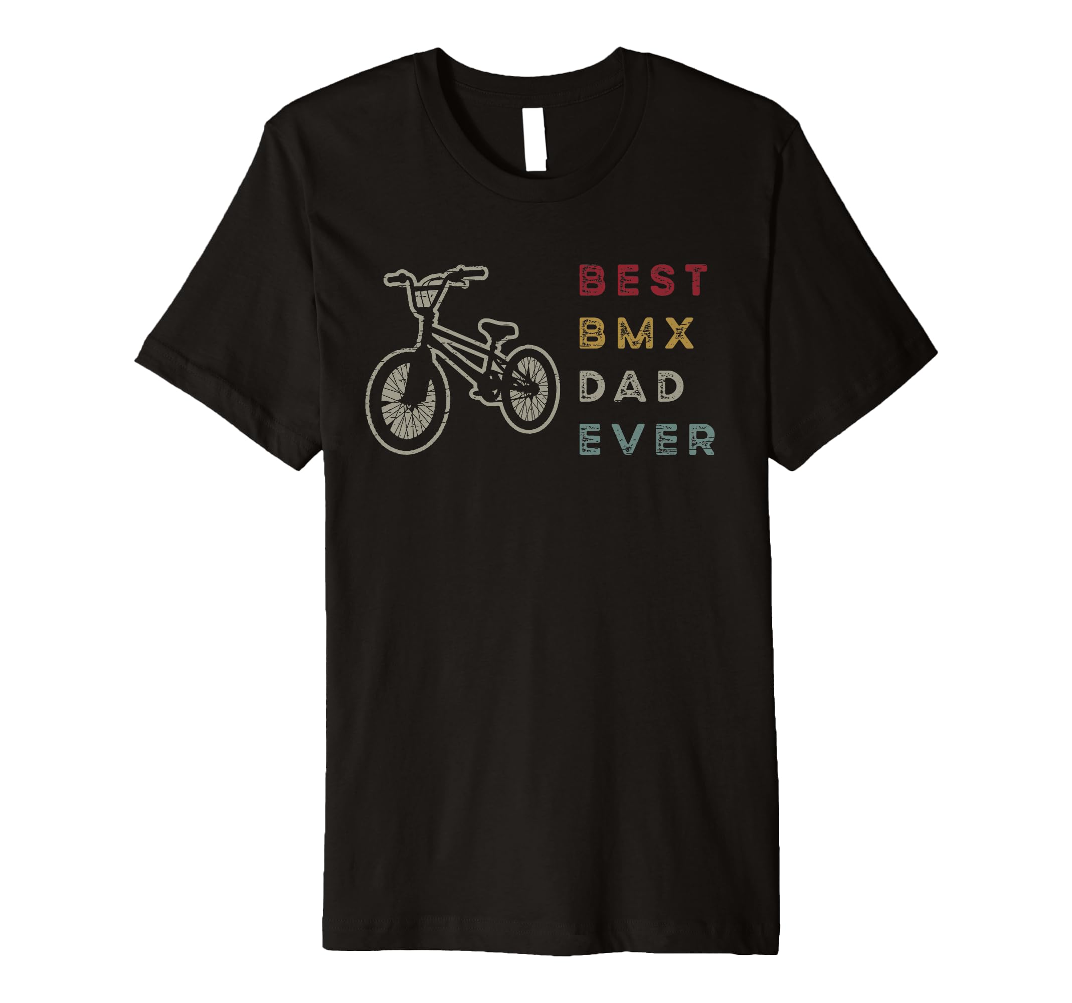 Best Bmx Dad Ever Cycling Bicycle T-Shirt - Unique Graphic Unisex - T-Shirt, Sweatshirt, Hoodie