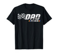 Dad Pit Crew Race Car Birthday Family T-Shirt - Custom Art Print Unisex - T-Shirt, Sweatshirt, Hoodie