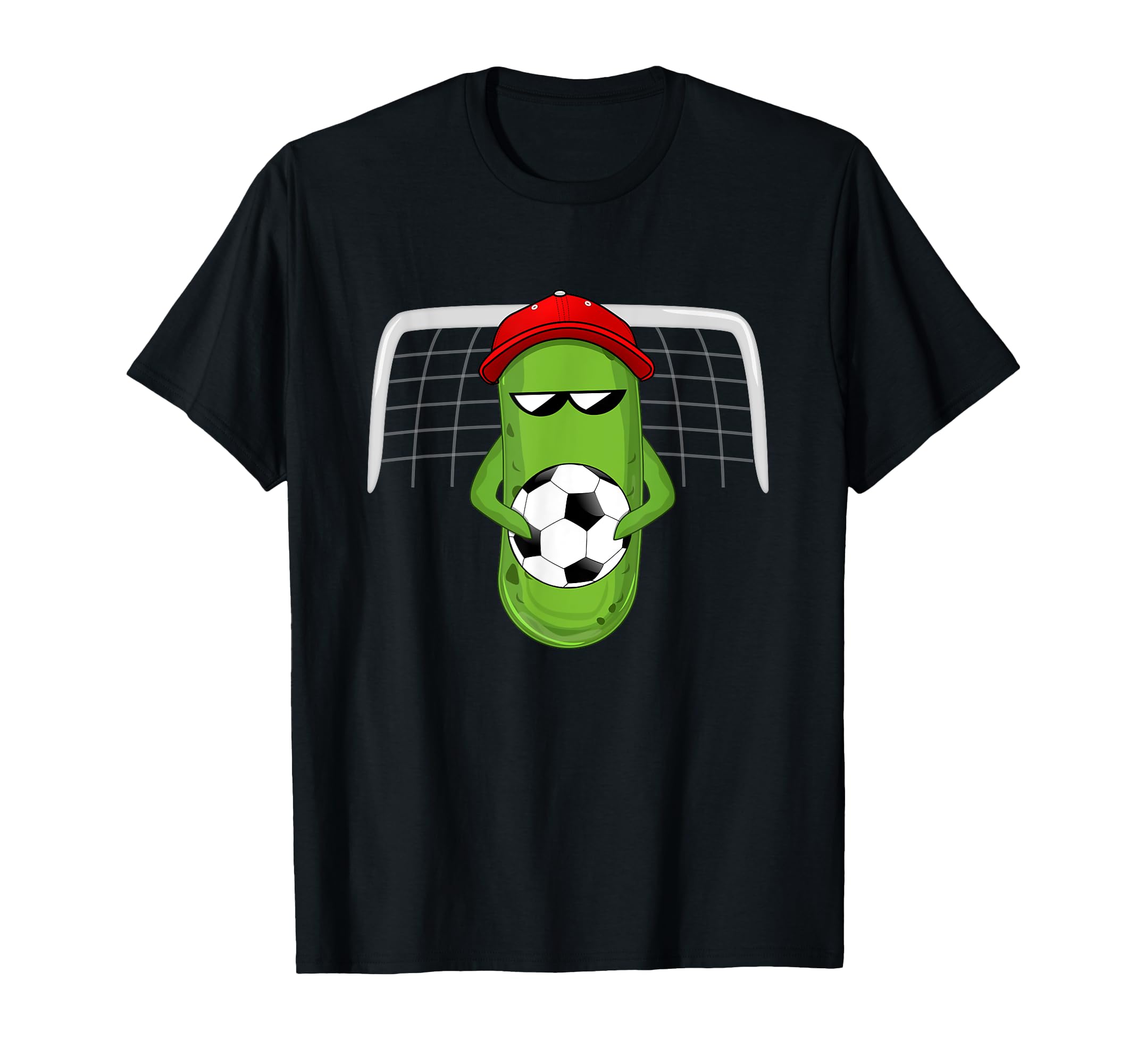 Funny Pickle Playing Soccer T-Shirt - Trendy Graphic Unisex - T-Shirt, Sweatshirt, Hoodie