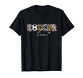 Soccer Son Leopard Family Matching Team T-Shirt - Graphic Print Unisex - T-Shirt, Sweatshirt, Hoodie