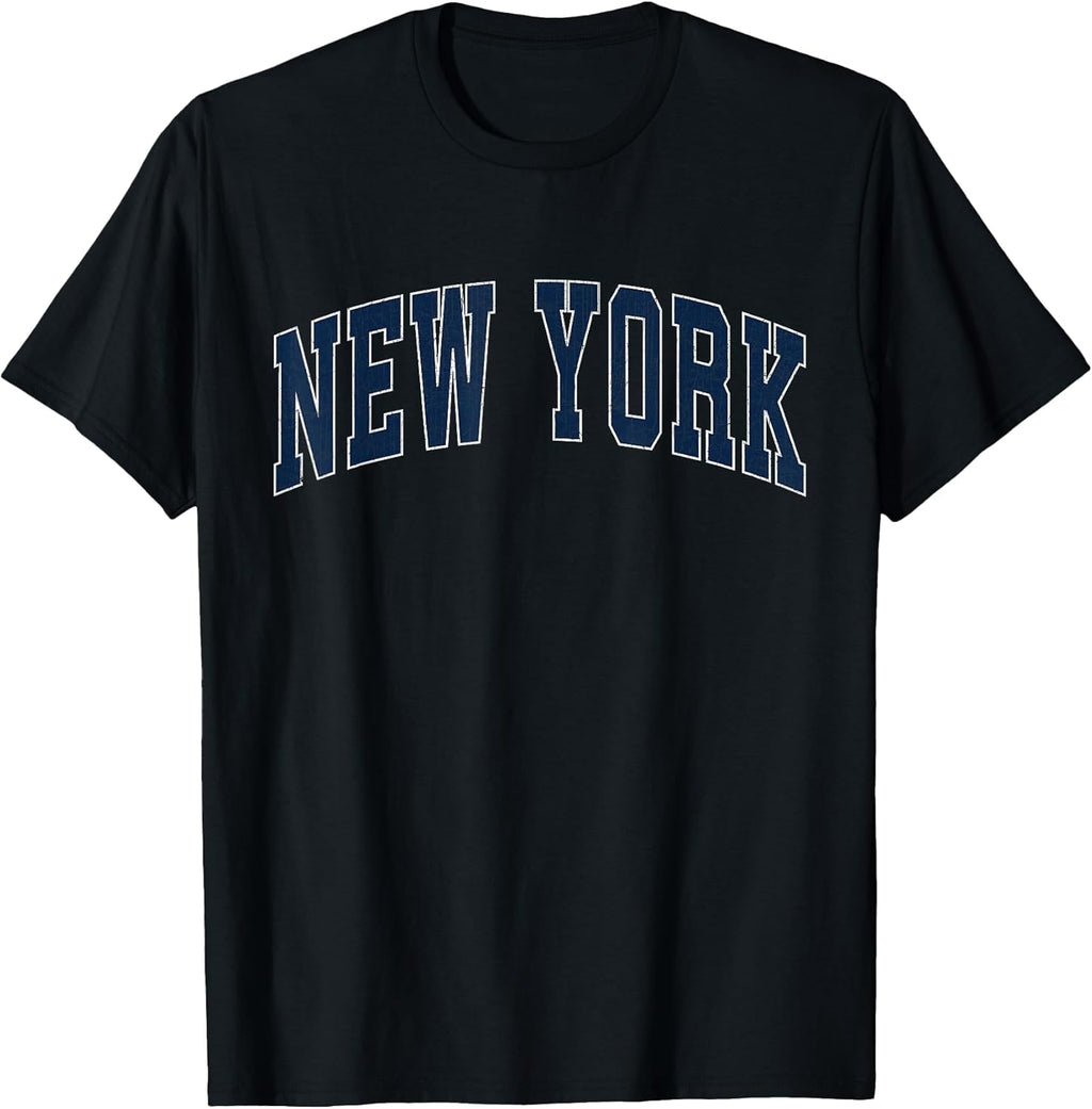 New York NY Vintage Athletic Sports Style 80s 90s - Adult & Kids T-Shirts, Sweatshirts & Hoodies apparel design preview 1