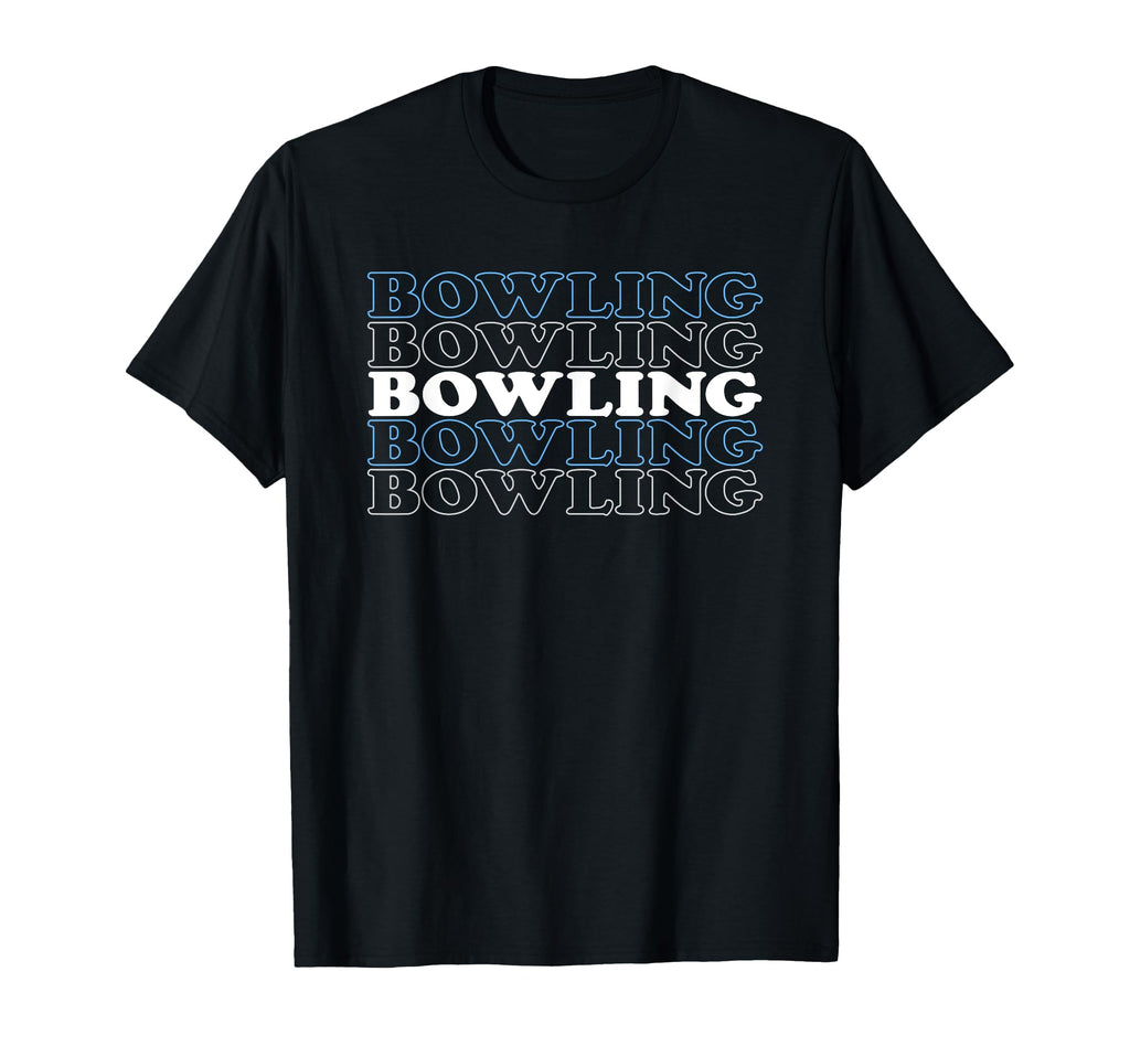 Bowling Gift Husband Or Dad Bowling Text T-Shirt - Graphic Print for Adults - T-Shirt, Sweatshirt, Hoodie