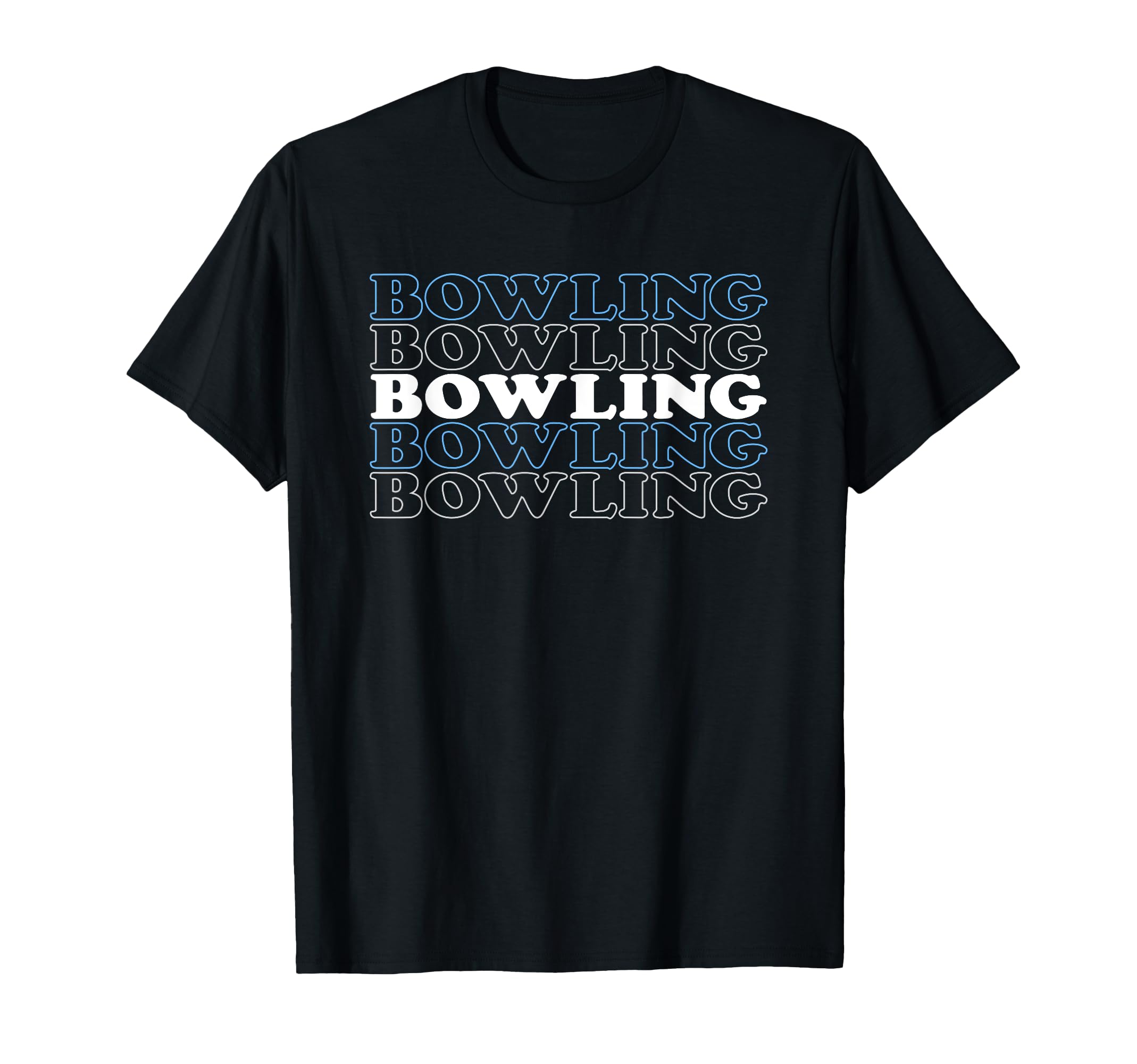 Bowling Gift Husband Or Dad Bowling Text T-Shirt - Graphic Print for Adults - T-Shirt, Sweatshirt, Hoodie