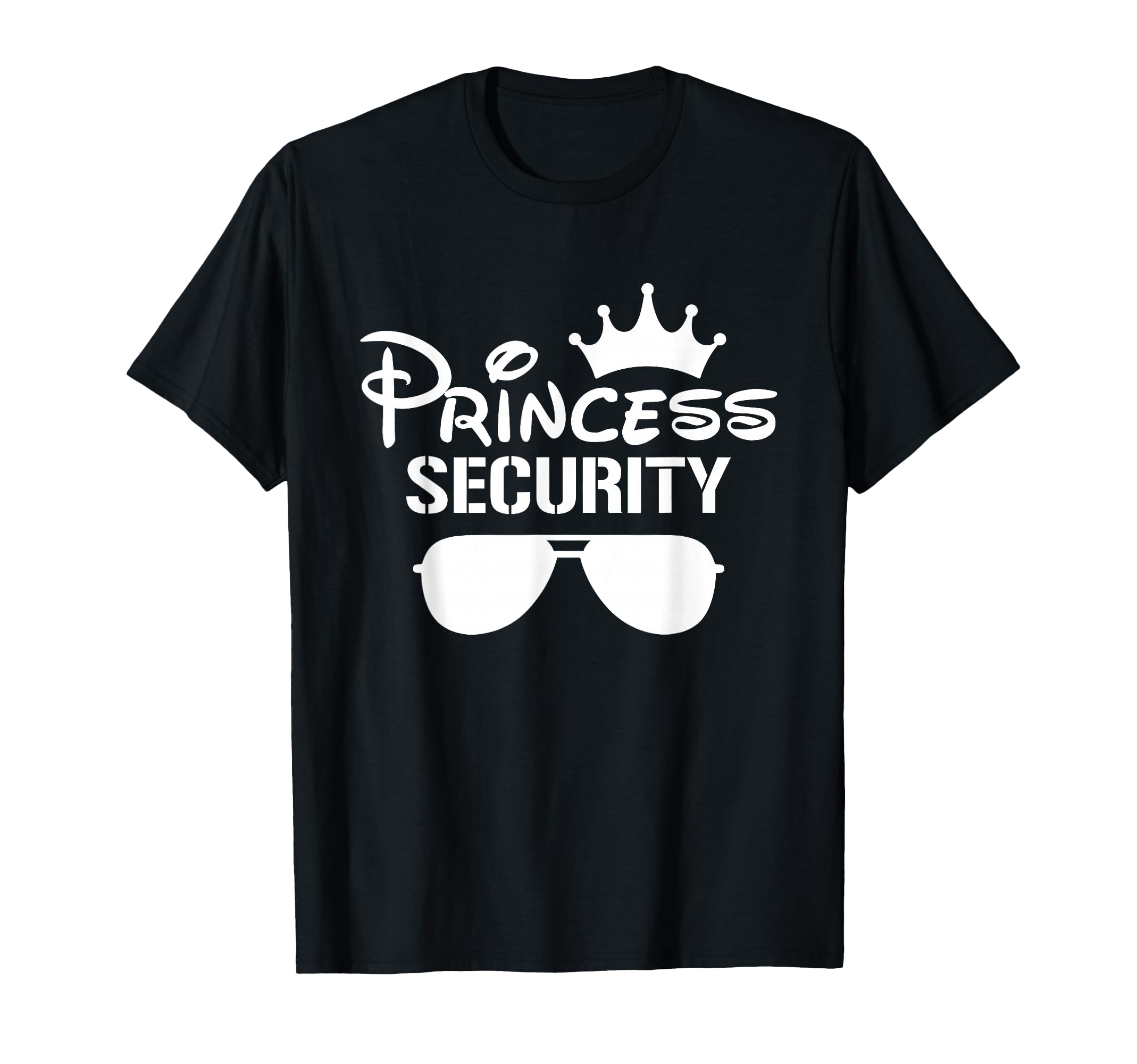 Princess Security Protection Glasses T-Shirt - Unique Graphic Men Women - T-Shirt, Sweatshirt, Hoodie