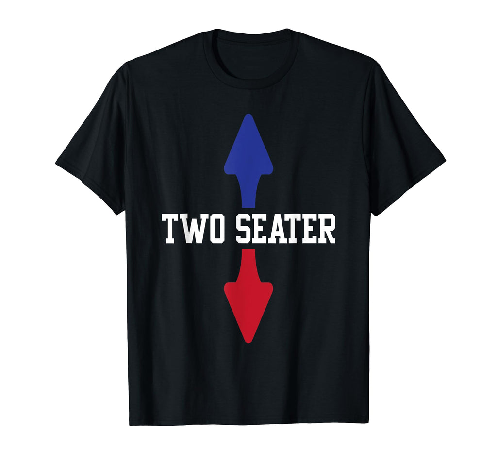 Two Seater 4Th July American Flag T-Shirt - Custom Art Print for Adults - T-Shirt, Sweatshirt, Hoodie