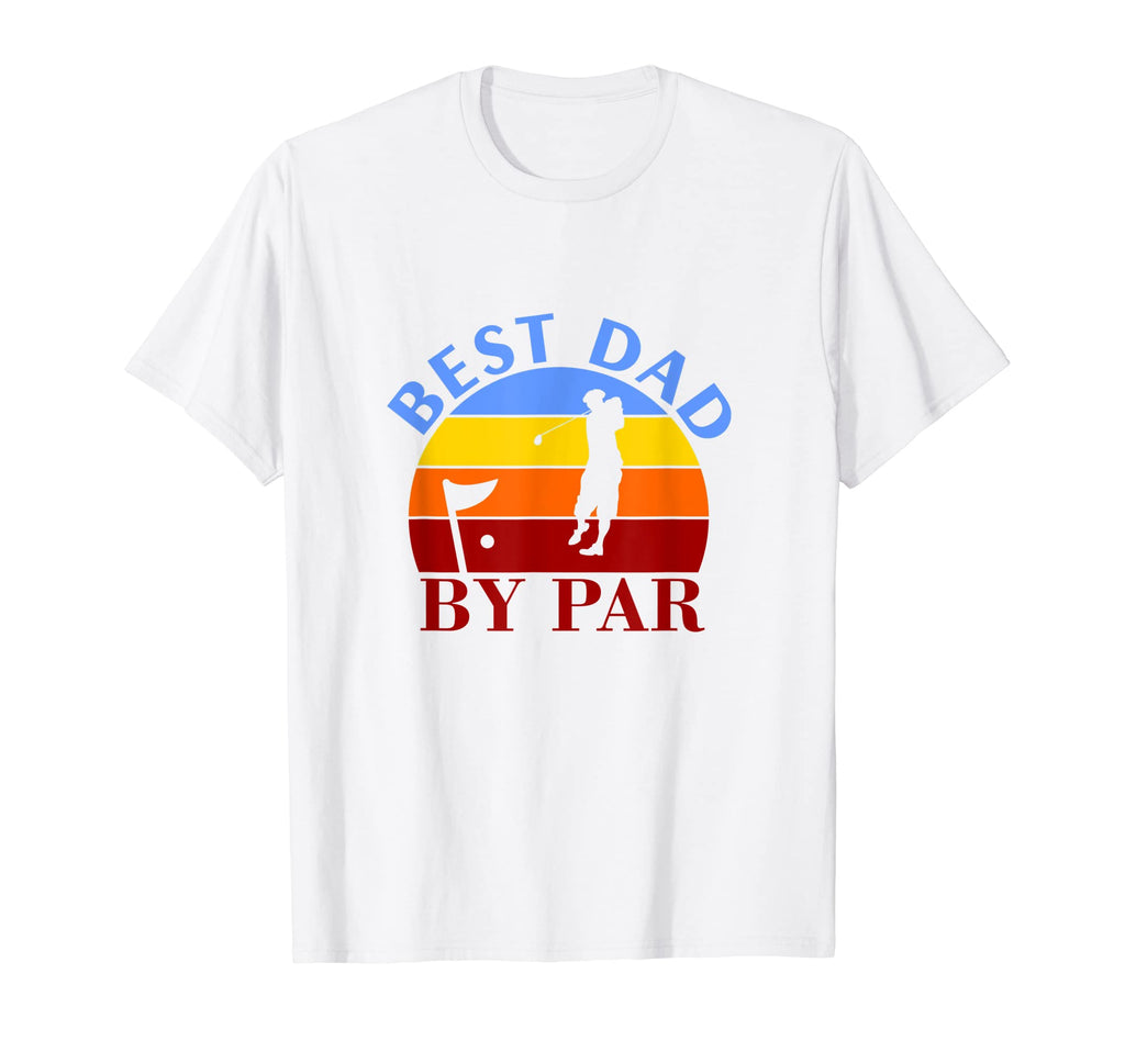 Mens Best Dad Par Golf Lover Fathers T-Shirt - Streetwear Style for Adults - T-Shirt, Sweatshirt, Hoodie