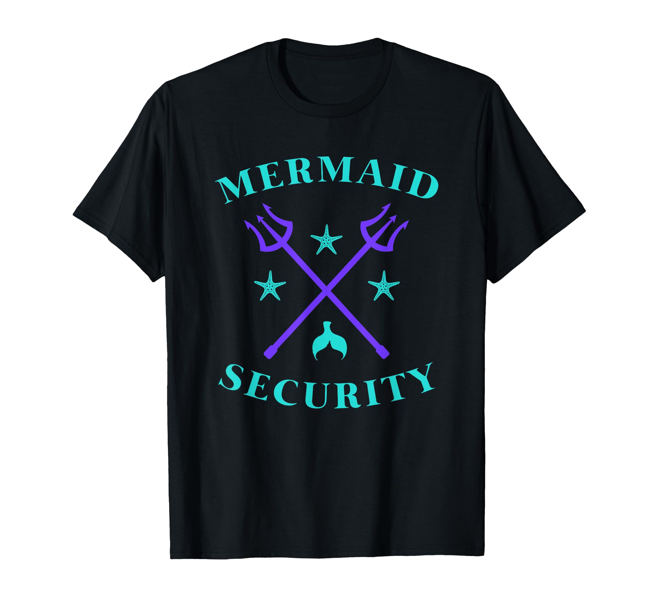 Merman Mermaid Security T-Shirt - Fun Novelty Design Men Women - T-Shirt, Sweatshirt, Hoodie