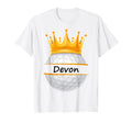 Novelty Golf Personalized Name Devon T-Shirt - Streetwear Style Men Women - T-Shirt, Sweatshirt, Hoodie