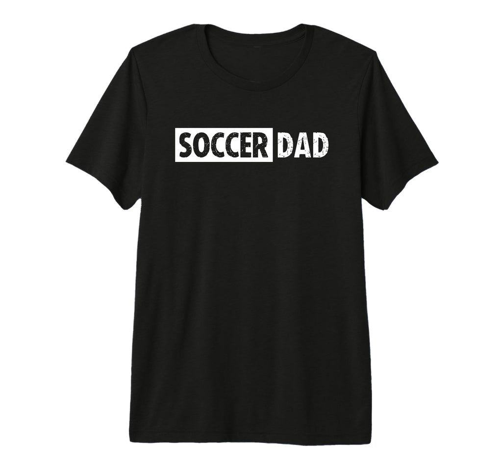 Mens Soccer Dad Tri Blend T-Shirt - Trendy Graphic for Adults - T-Shirt, Sweatshirt, Hoodie