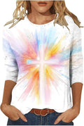 Easter for Women 2026 Funny Graphic Outfits 3/4 - Adult & Kids T-Shirts, Sweatshirts & Hoodies apparel design preview 1