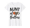 Aunt Ballers Aunt Both T-Shirt - Novelty Apparel Unisex - T-Shirt, Sweatshirt, Hoodie