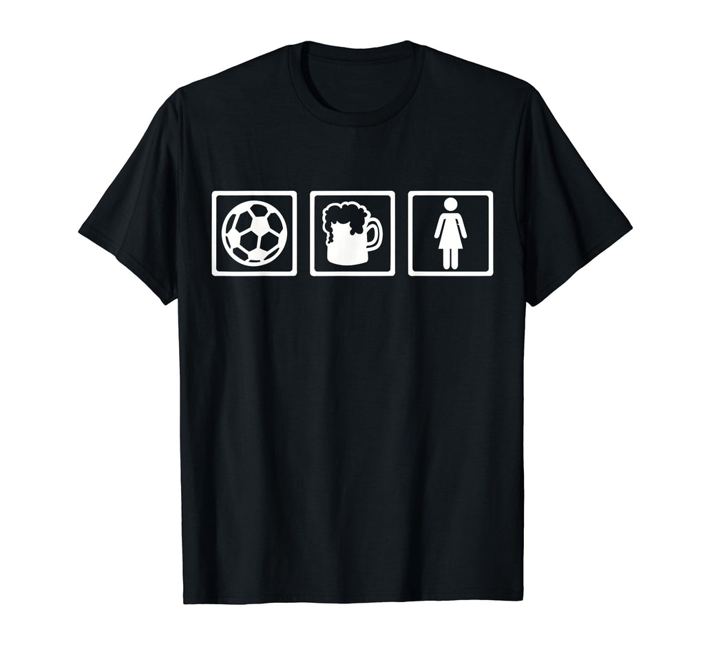 Soccer Beer T-Shirt - Novelty Apparel Men Women - T-Shirt, Sweatshirt, Hoodie