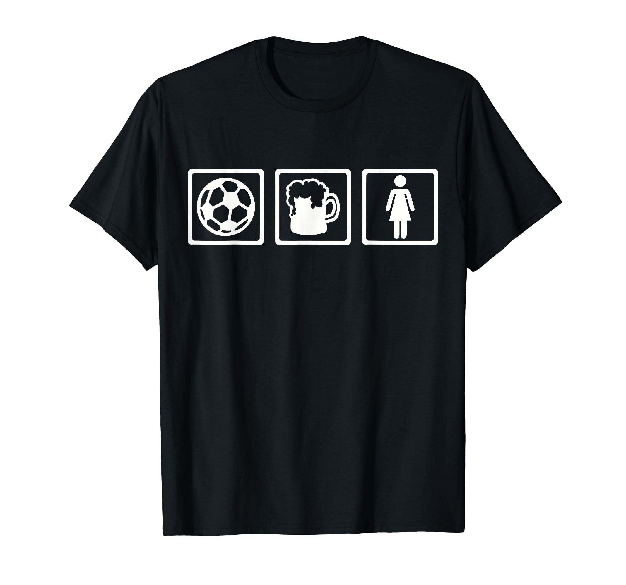 Soccer Beer T-Shirt - Novelty Apparel Men Women - T-Shirt, Sweatshirt, Hoodie