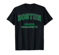 Boston Massachusetts Settled 1630 T-Shirt - Fun Novelty Design for Adults - T-Shirt, Sweatshirt, Hoodie