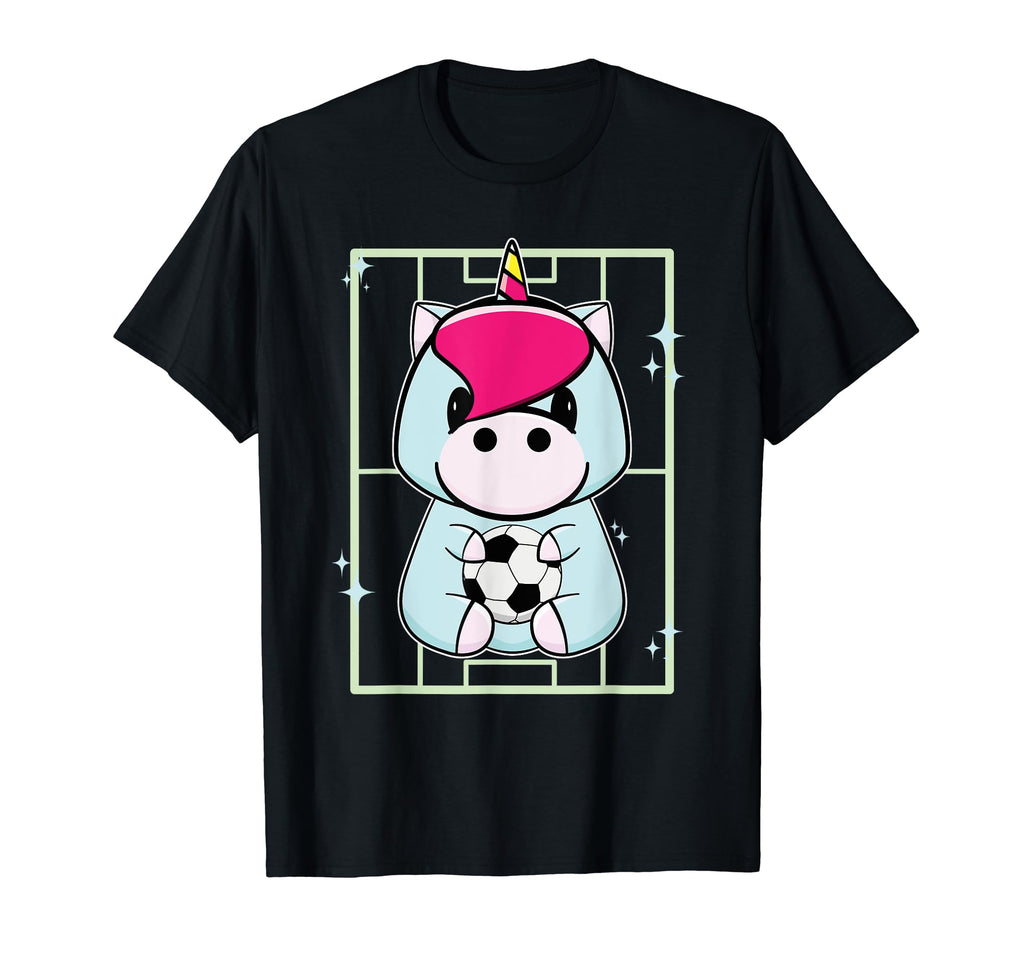 Unicorn Soccer T-Shirt - Trendy Graphic Men Women - T-Shirt, Sweatshirt, Hoodie