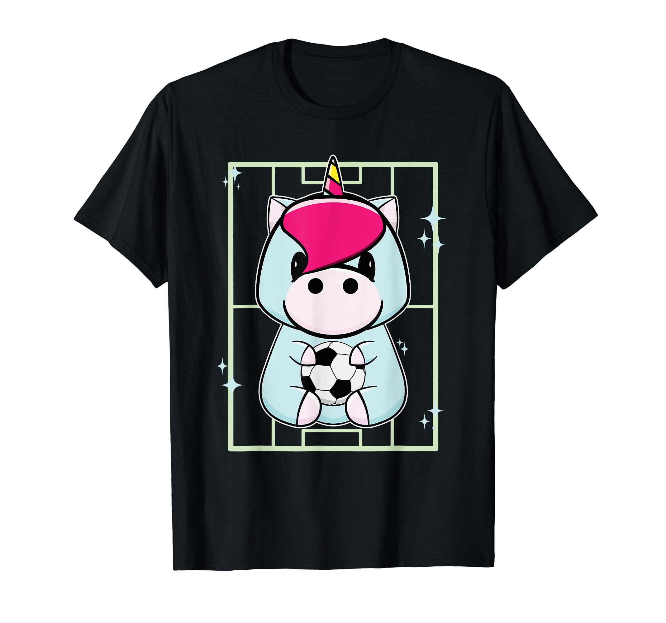 Unicorn Soccer T-Shirt - Trendy Graphic Men Women - T-Shirt, Sweatshirt, Hoodie