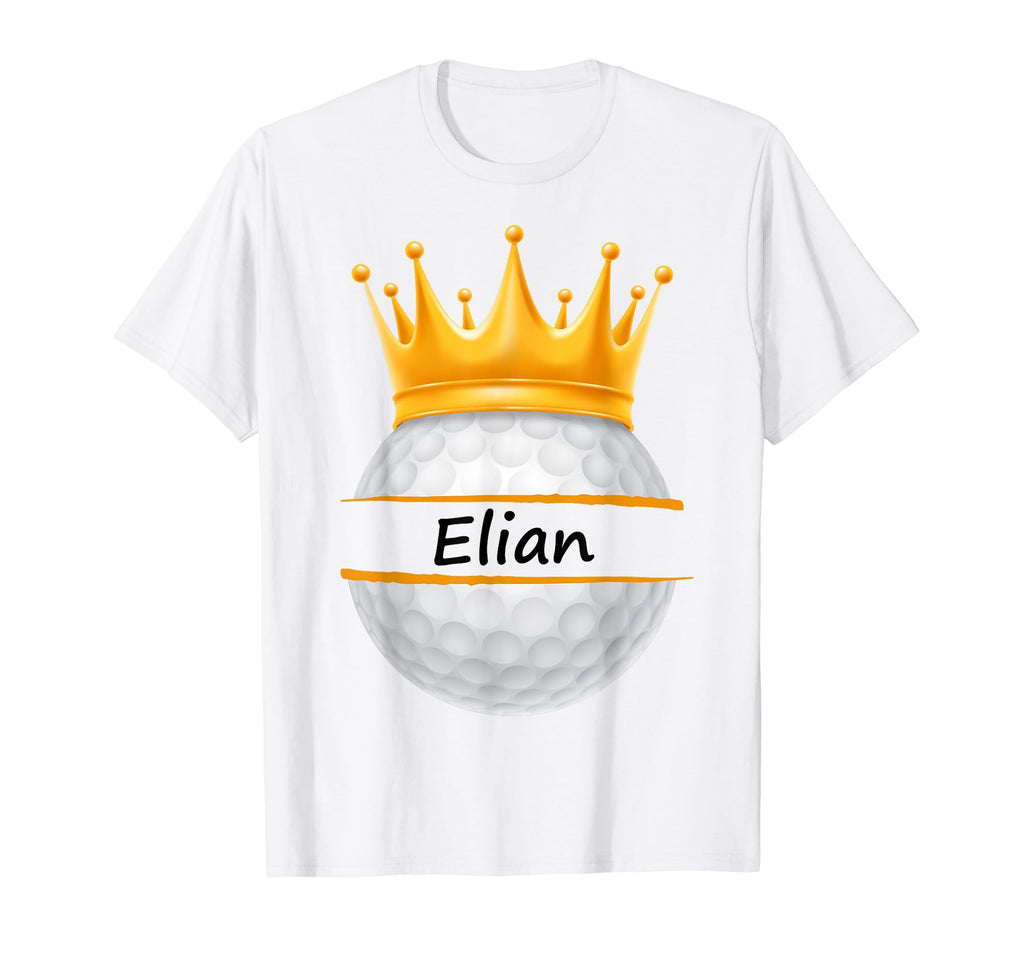 Novelty Golf Personalized Name Elian T-Shirt - Streetwear Style for Adults - T-Shirt, Sweatshirt, Hoodie