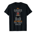 Dad Gamer Shirts Fathers Day Gamers T-Shirt - Custom Art Print Men Women - T-Shirt, Sweatshirt, Hoodie