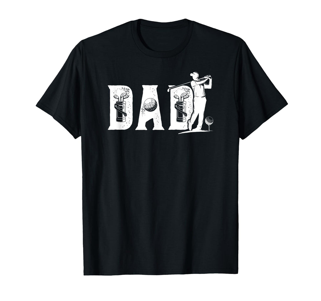 Golf Dad Golfer Dad Golf Player Dad T-Shirt - Custom Art Print Men Women - T-Shirt, Sweatshirt, Hoodie