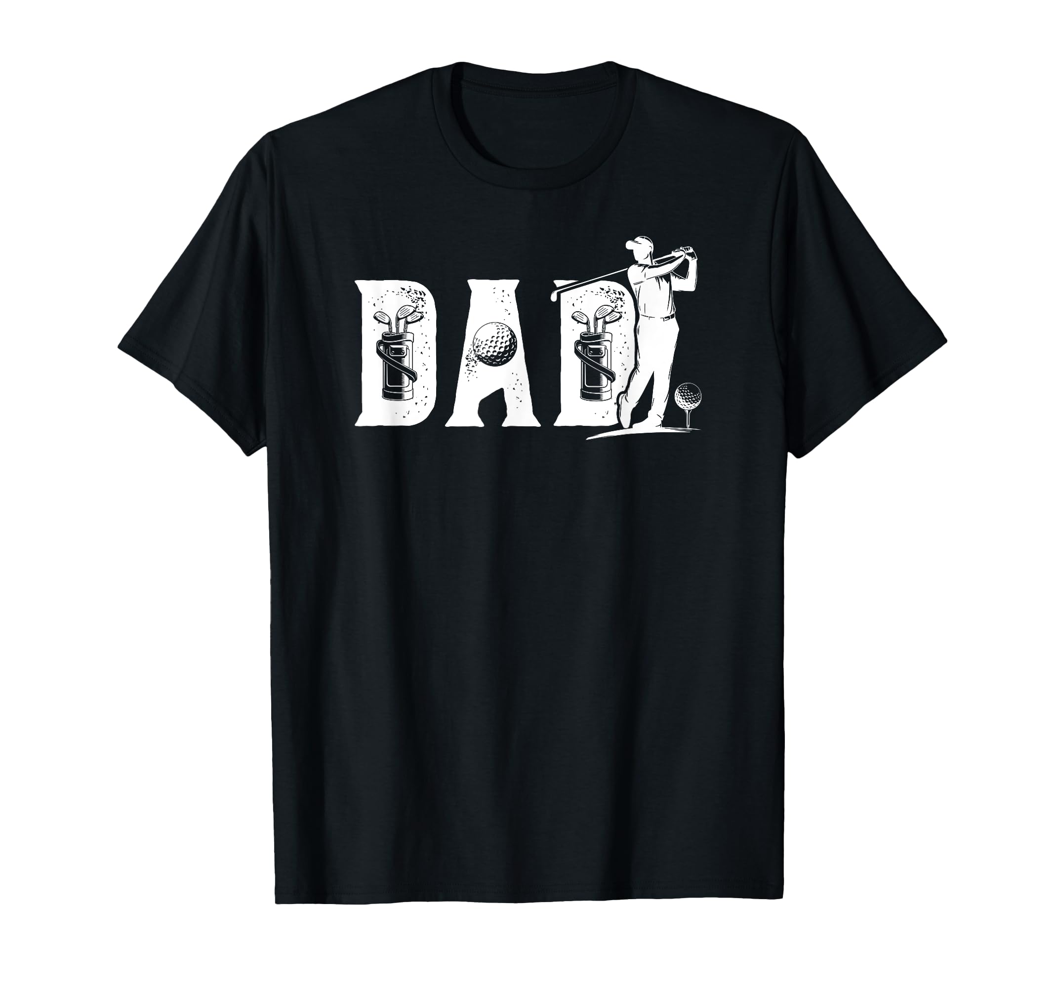 Golf Dad Golfer Dad Golf Player Dad T-Shirt - Custom Art Print Men Women - T-Shirt, Sweatshirt, Hoodie