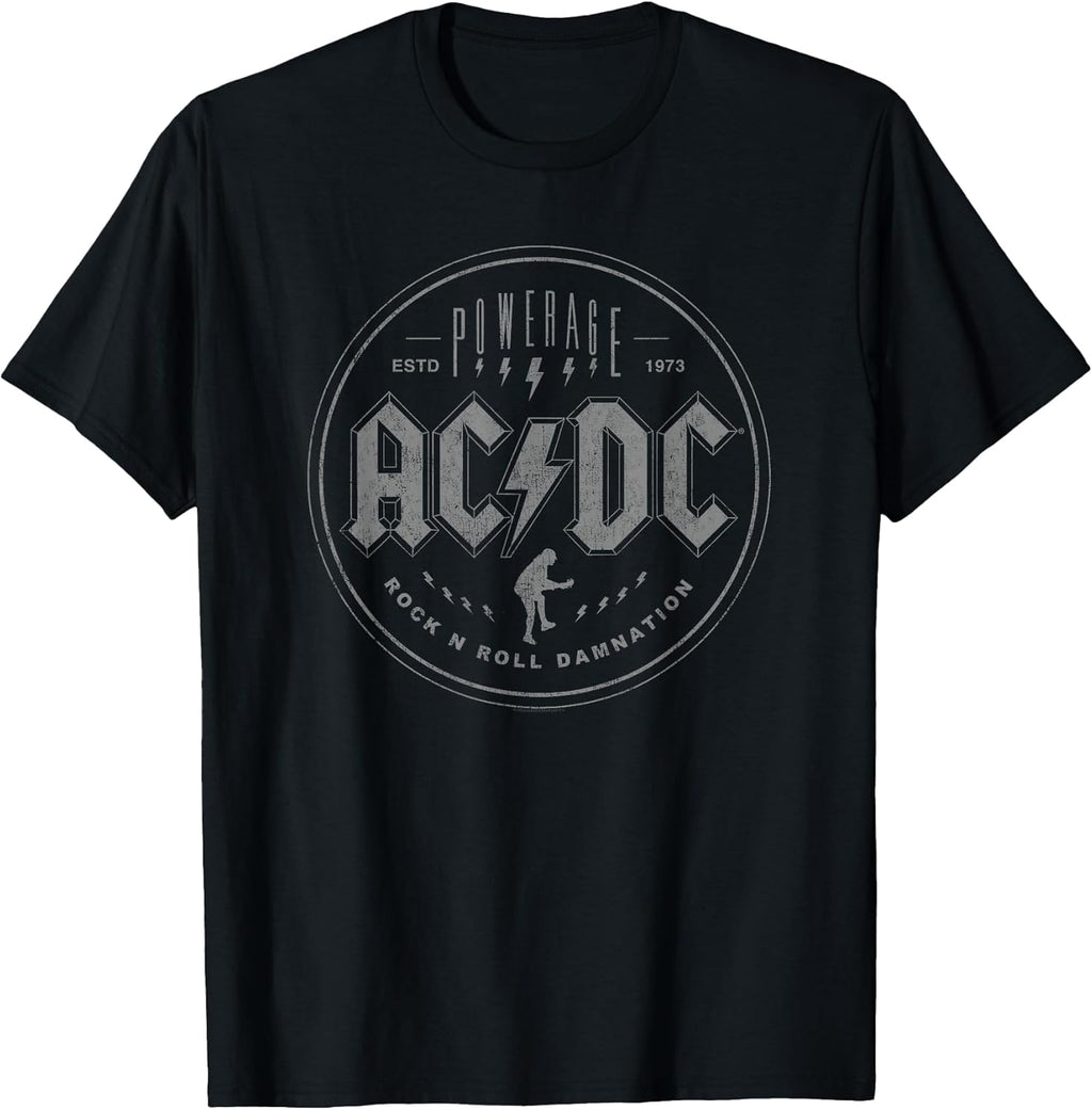 Official AC/DC Rock N Roll Damnation Band Music - Adult & Kids T-Shirts, Sweatshirts & Hoodies apparel design preview 1