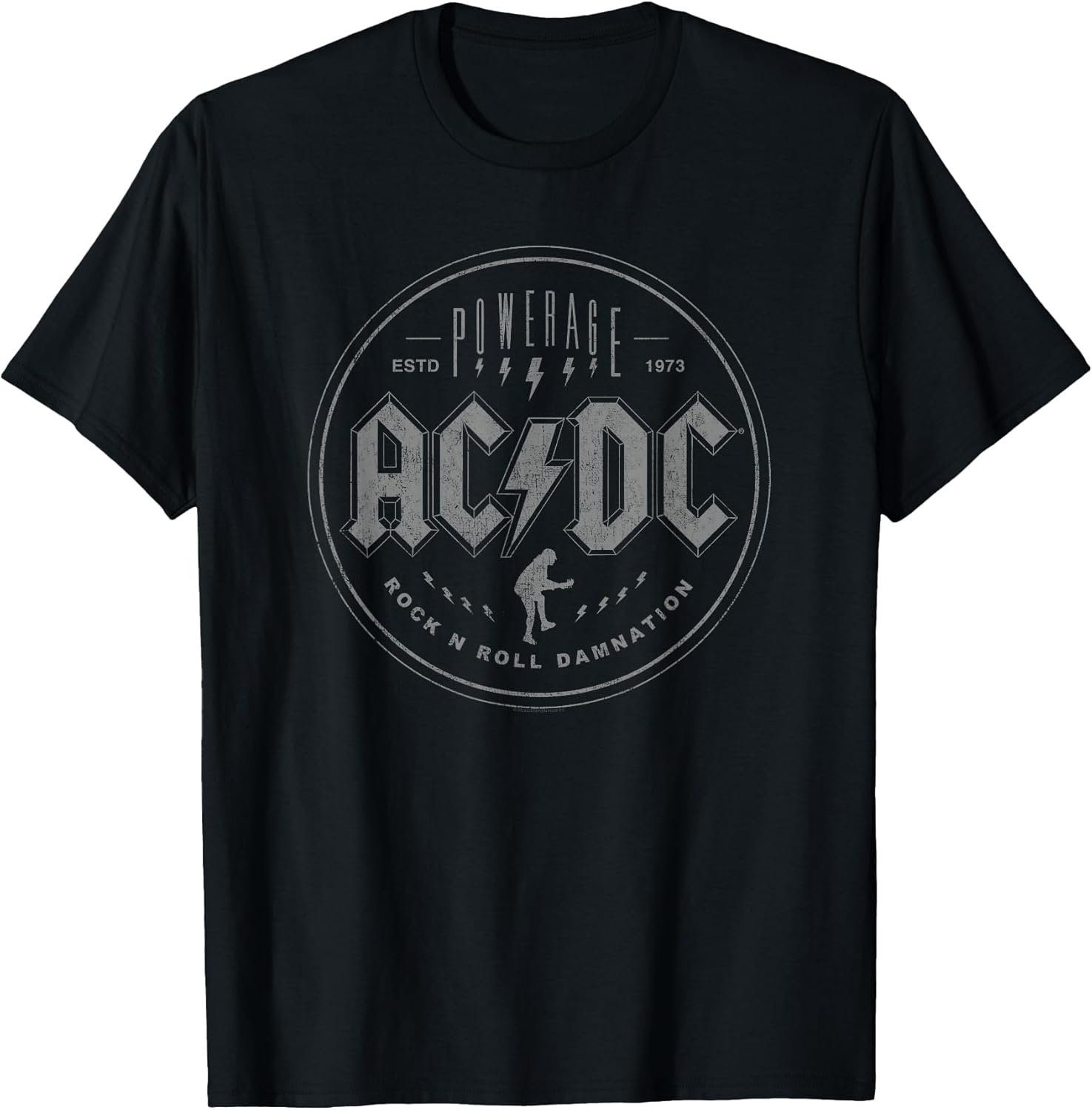 Official AC/DC Rock N Roll Damnation Band Music - Adult & Kids T-Shirts, Sweatshirts & Hoodies apparel design preview 1