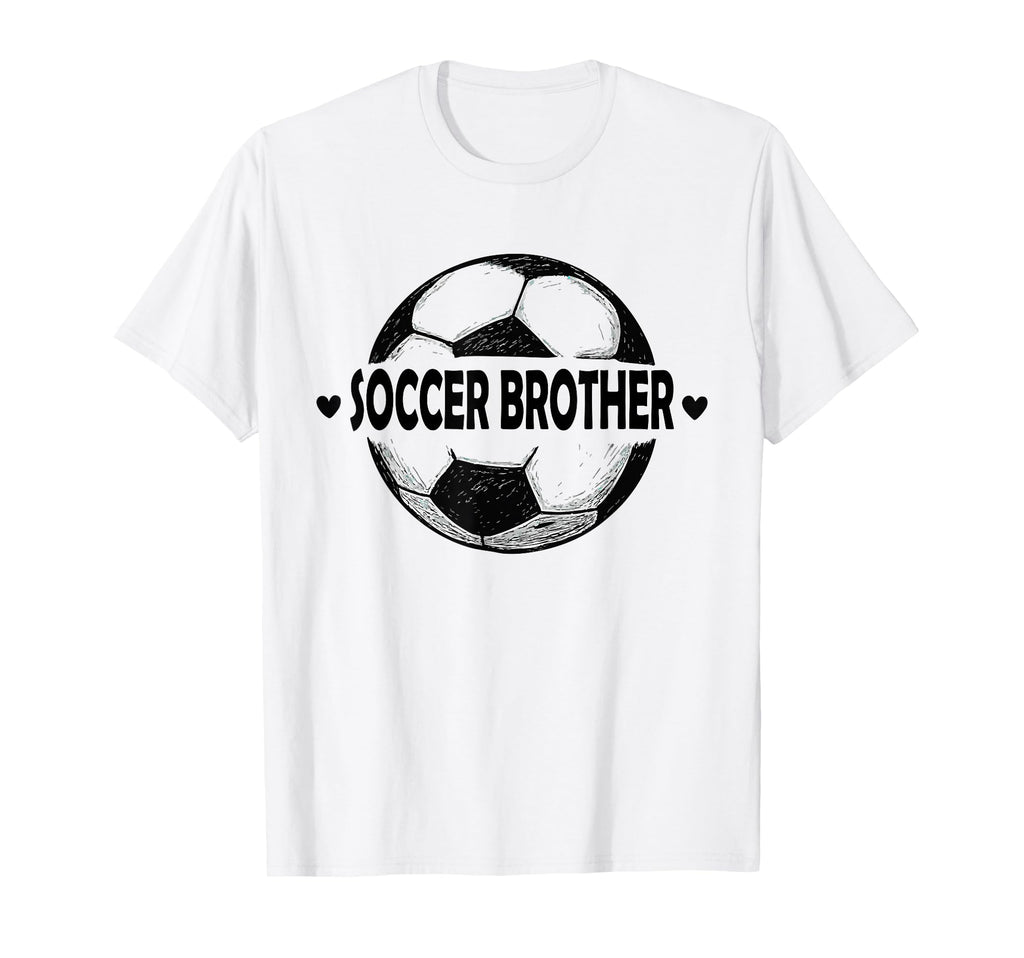 Soccer Brother Soccer Player Sports Team T-Shirt - Unique Graphic Men Women - T-Shirt, Sweatshirt, Hoodie