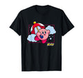 Kirby Magical Umbrella Pastel Cloudy Panel T-Shirt - Trendy Graphic Unisex - T-Shirt, Sweatshirt, Hoodie