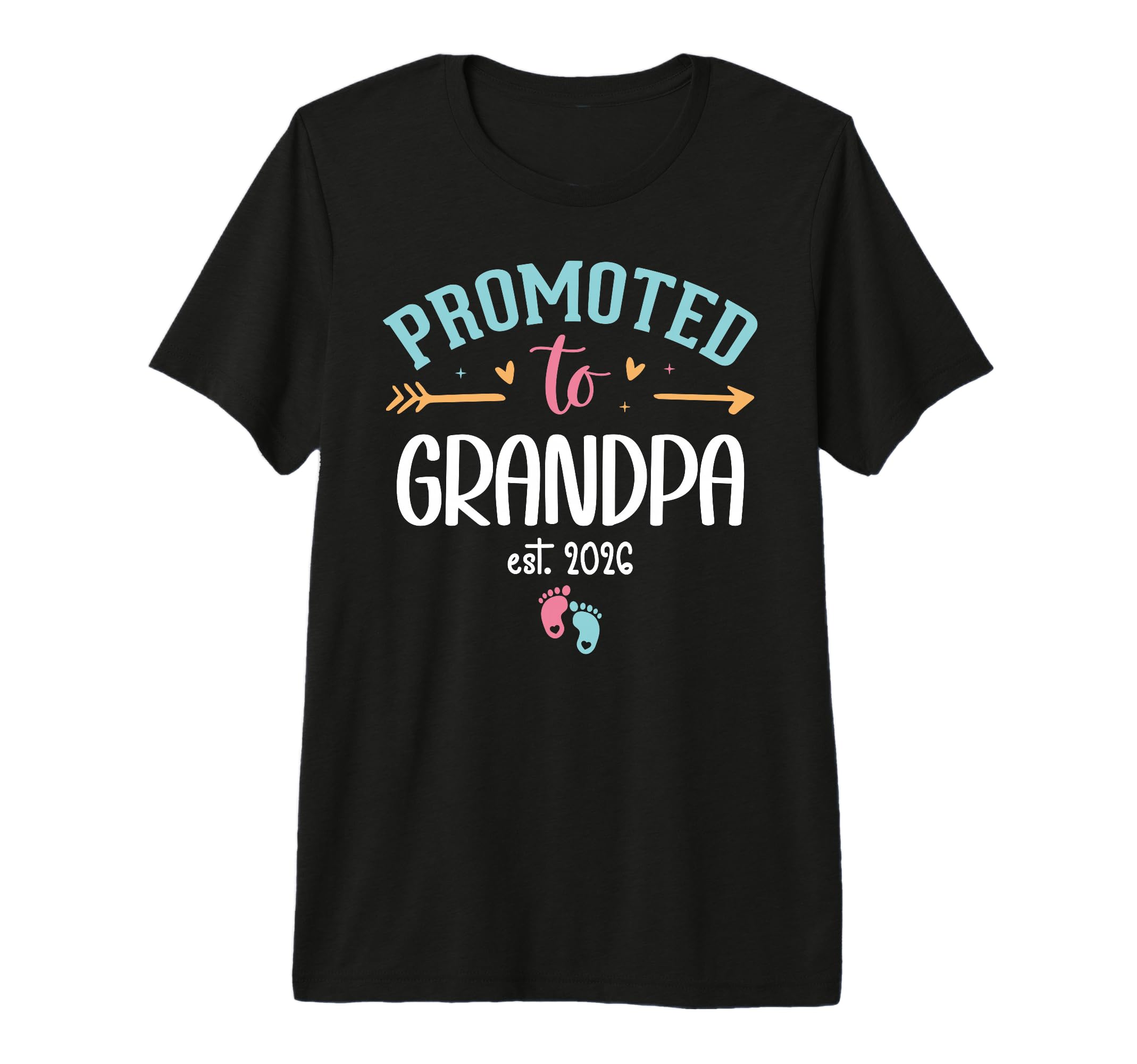 Mens Promoted To Grandpa Est 2026 Soon T-Shirt - Unique Graphic Men Women - T-Shirt, Sweatshirt, Hoodie